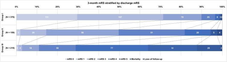 Continuum of Care and 3-month Outcomes in Acute Ischemic Stroke Patients Stratified by Discharge Functional Status: A Single-Center Retrospective Cohort Study.