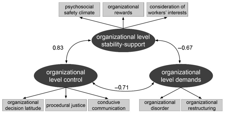 The Structure of Demand, Control, and Stability-Support Underlying the Job Content Questionnaire (JCQ) 2.0-An Innovative Tool for Assessing Multilevel Work Characteristics.