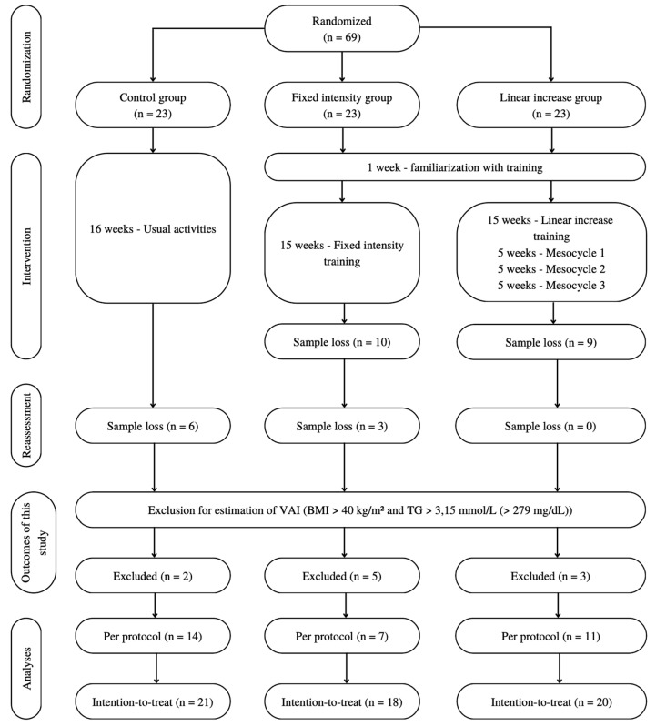 Effects of Combined Training on Visceral Adiposity Index and Metabolic Phenotype in Obesity: A Randomized Clinical Trial.