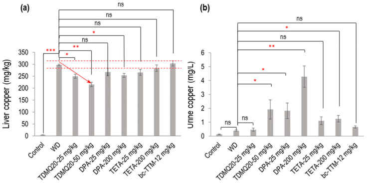 TDMQ20 as A Drug Candidate for Wilson's Disease: Comparison with D-Penicillamine, Trientine, and Tetrathiomolybdate In Vitro and In Mice.