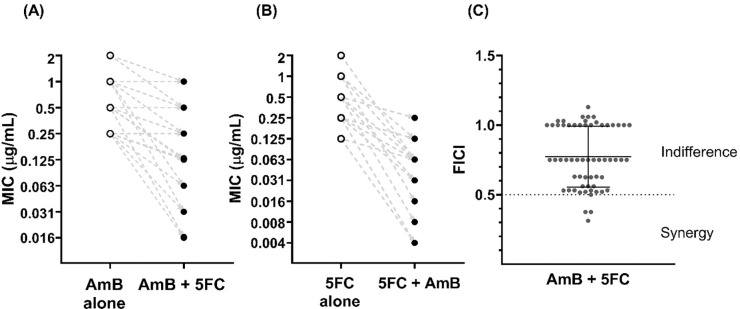 In Vitro Evidence to Support Amphotericin B and Flucytosine Combination Therapy for Talaromycosis.