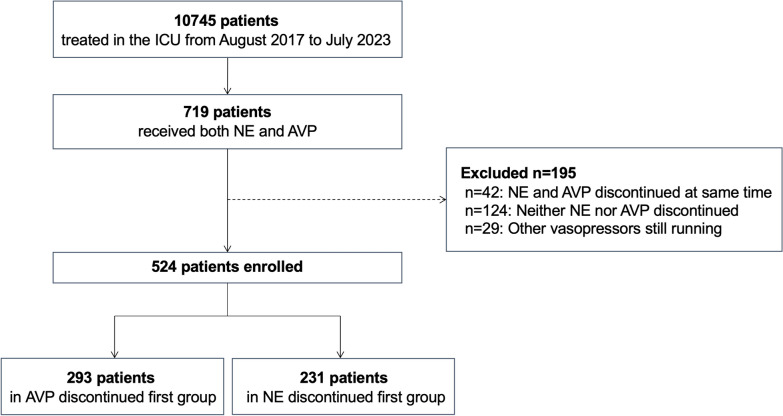 Strategies for discontinuing vasopressin and norepinephrine during the recovery phase of shock: a single-center retrospective study.