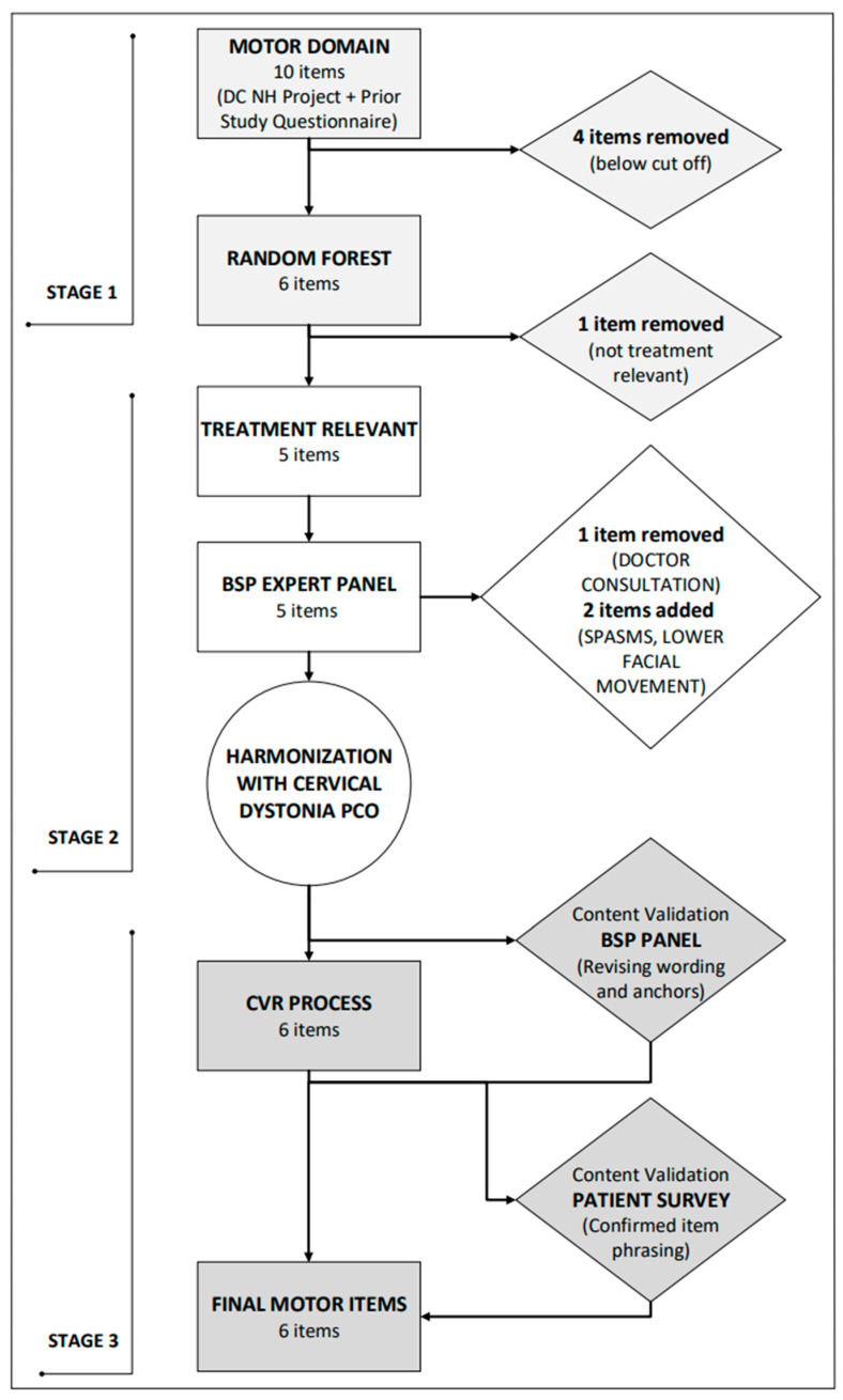 Development of a Patient-Centered Outcome Tool for Blepharospasm: A Stepwise Modified Delphi Study.