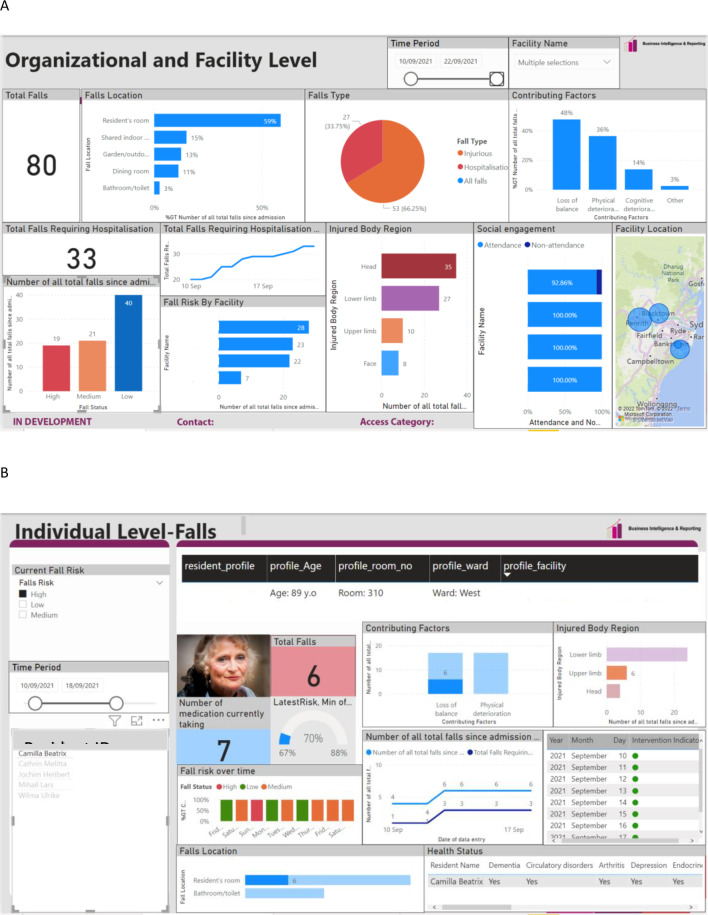 Simple but complex: aged care healthcare professionals' perspectives on the design of a digital falls dashboard.