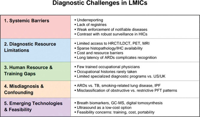 Challenges in Identifying and Diagnosing Asbestos-Related Diseases in Emerging Economies: A Global Health Perspective.
