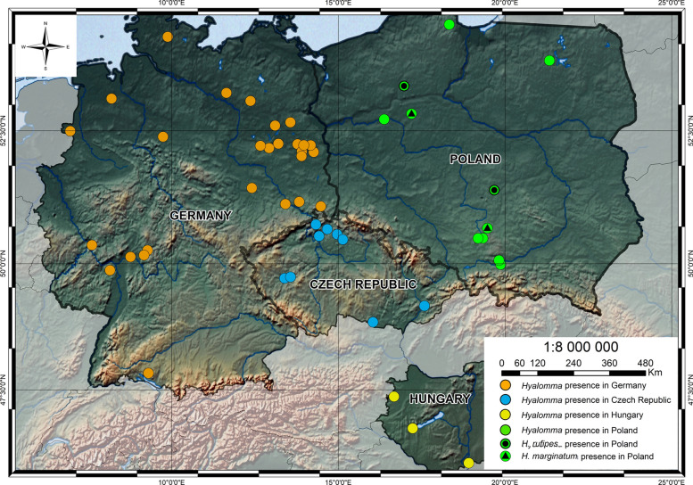 The first finding of Hyalomma rufipes in Poland in 2024: the promising start of a citizen science project.