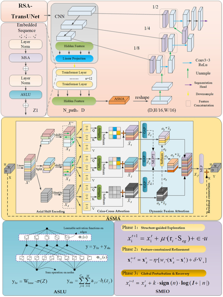 RSA-TransUNet: a robust structure-adaptive TransUNet for enhanced road crack segmentation.