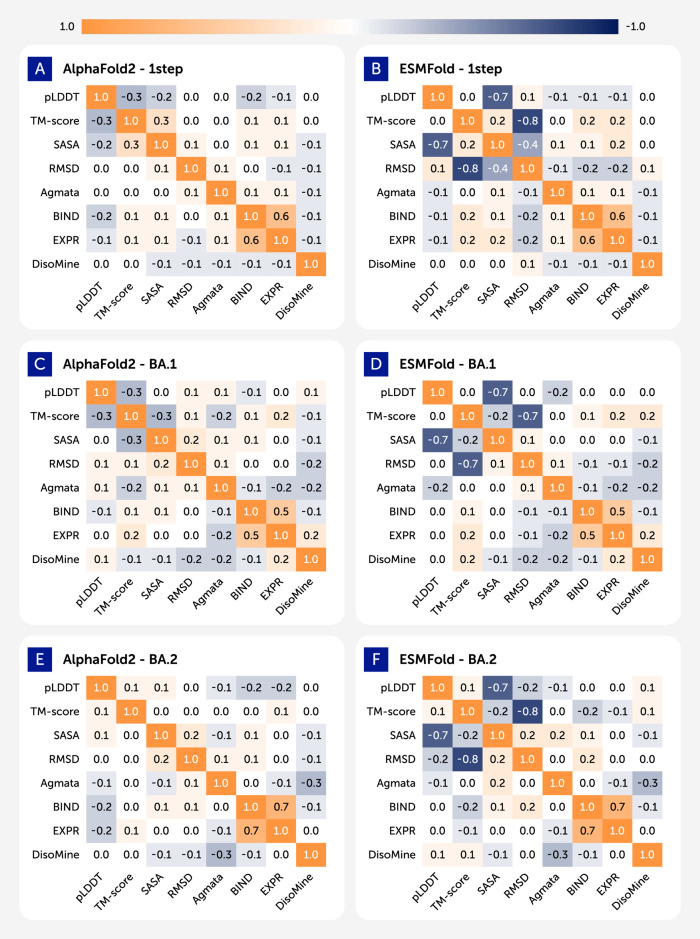 Structure-based prediction of SARS-CoV-2 variant properties using machine learning on mutational neighborhoods.