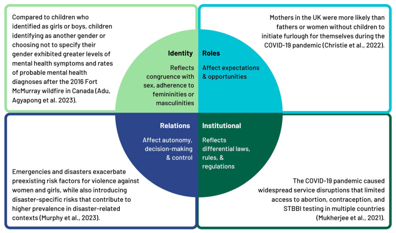 Sex and Gender Influences on the Impacts of Disasters: A Rapid Review of Evidence.