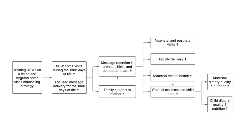 Impact of home-visit counselling on maternal and child health and nutrition by Barangay health workers: a quasi-experimental study from Eastern Visayas, Philippines.