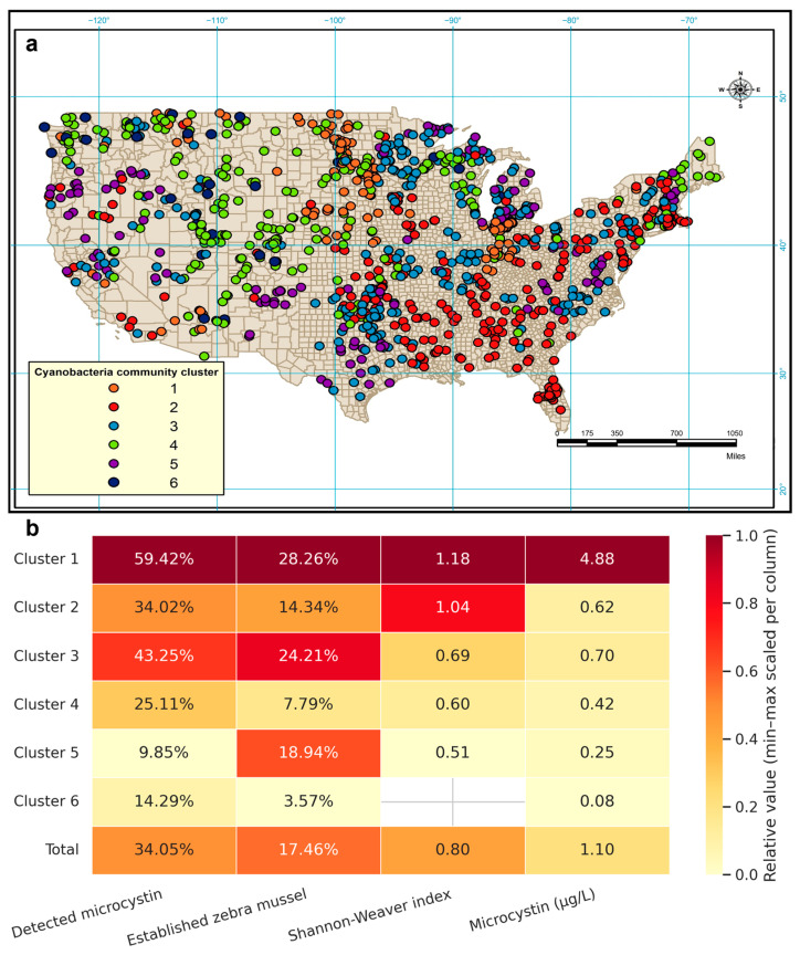 Potential Linkage Between Zebra Mussel Establishment, Cyanobacterial Community Composition, and Microcystin Levels in United States Lakes.