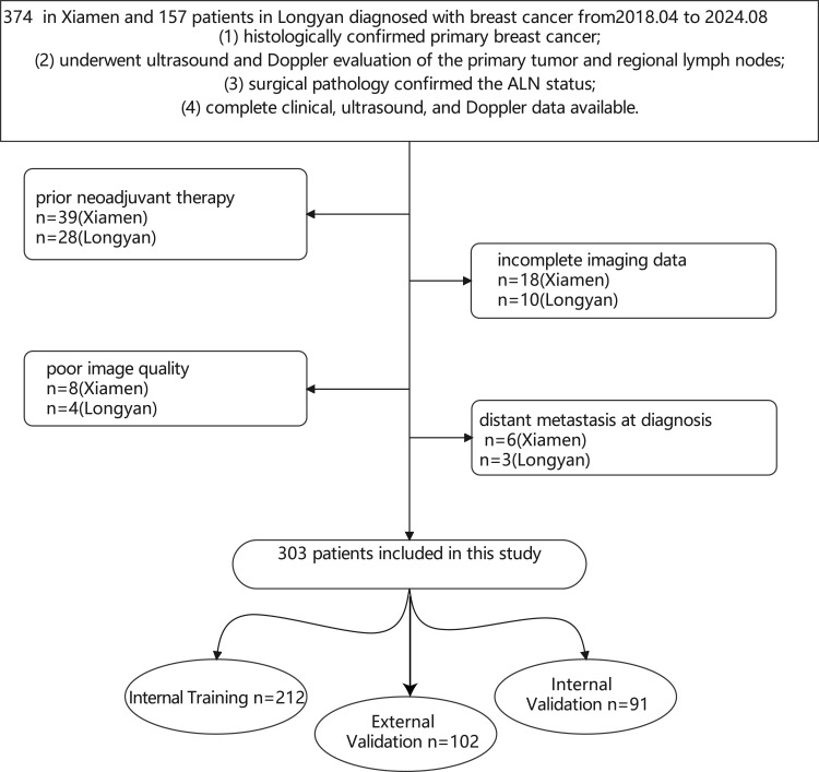 Predicting Axillary Lymph Node Metastasis in Breast Cancer Using Ultrasound and Machine Learning with SHAP.