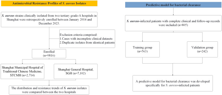 Antimicrobial Resistance Characteristics of <i>Staphylococcus aureus</i> Isolated From Both Tertiary Hospitals, One Western Medicine Hospital and One Traditional Chinese Medicine Hospital, in Shanghai, China From 2014-2023.