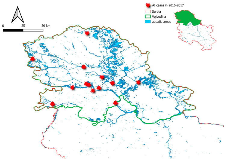 Temporal Dynamics and Surveillance of Highly Pathogenic H5 Avian Influenza in Wild Birds in Northern Serbia (2016-2025).