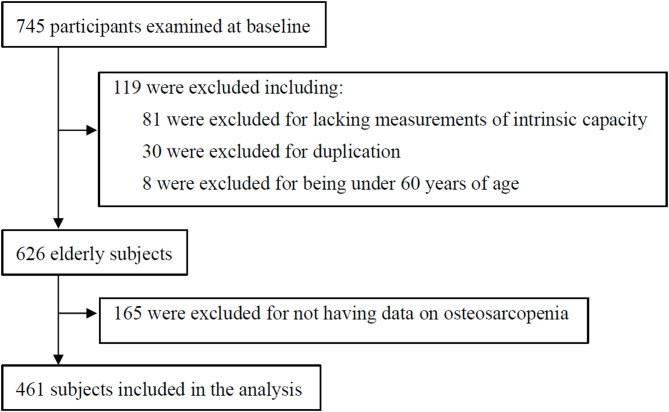 New indicators related to the osteosarcopenia in the elderly: assessment of intrinsic capacity.