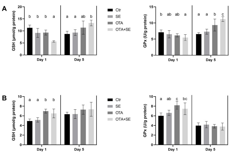 Short-Term Effects of Dietary Selenomethionine Supplementation on Hepatic and Renal Transcriptomic Alterations Induced by Ochratoxin a in Broiler Chickens.