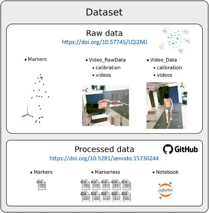 Benchmarking raw datasets and collaboratively-evolving processed data for markerless motion capture analysis.