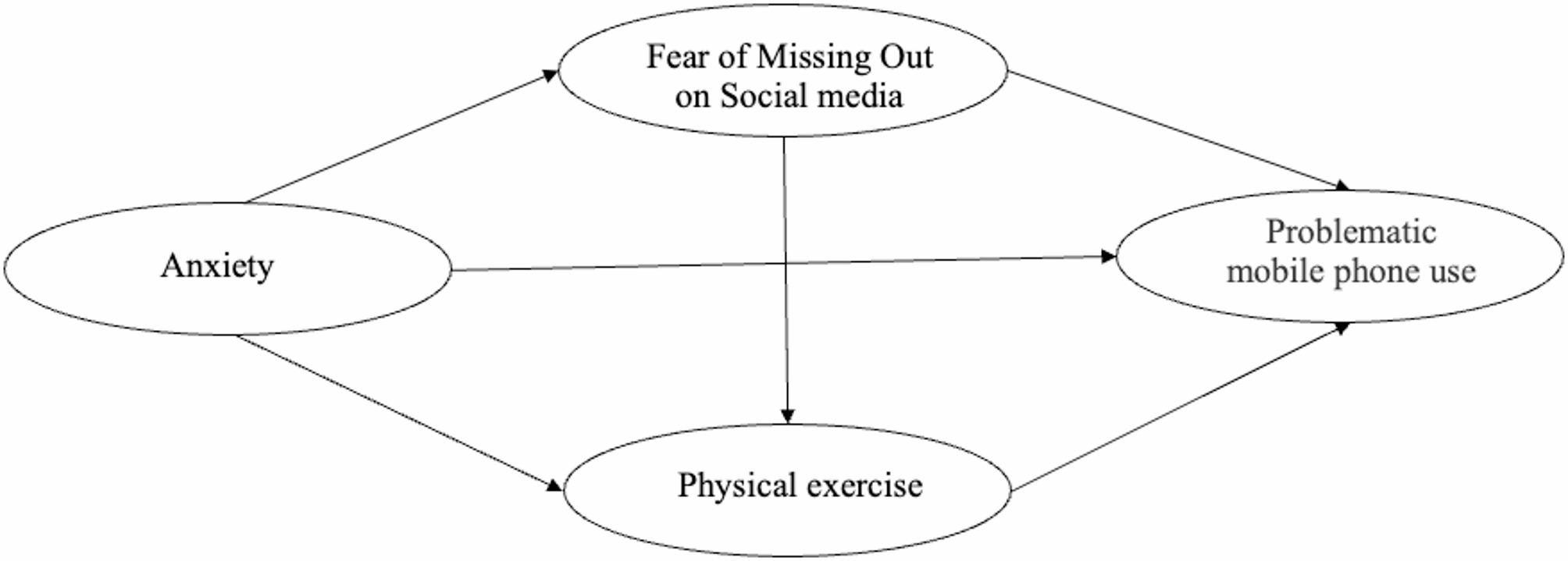 The relationship between anxiety and problematic mobile phone use among Chinese college students: a moderated mediation model.