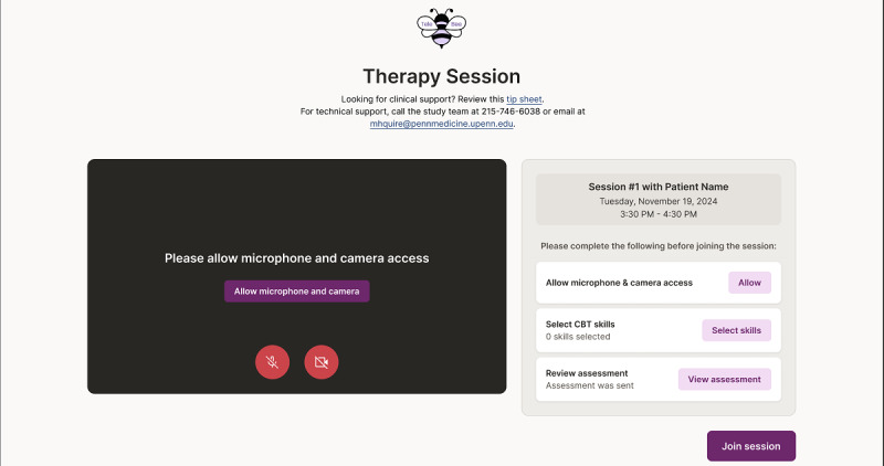 Behavioral Nudges to Enhance Fidelity in Telehealth Sessions (BENEFITS): Protocol for Developing and Pilot Testing a Telehealth Tool to Improve Cognitive Behavioral Therapy Implementation.