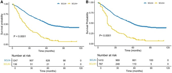 The prognostic significance of subcarinal lymph node dissection in esophagectomy for middle and lower thoracic squamous cell carcinoma.