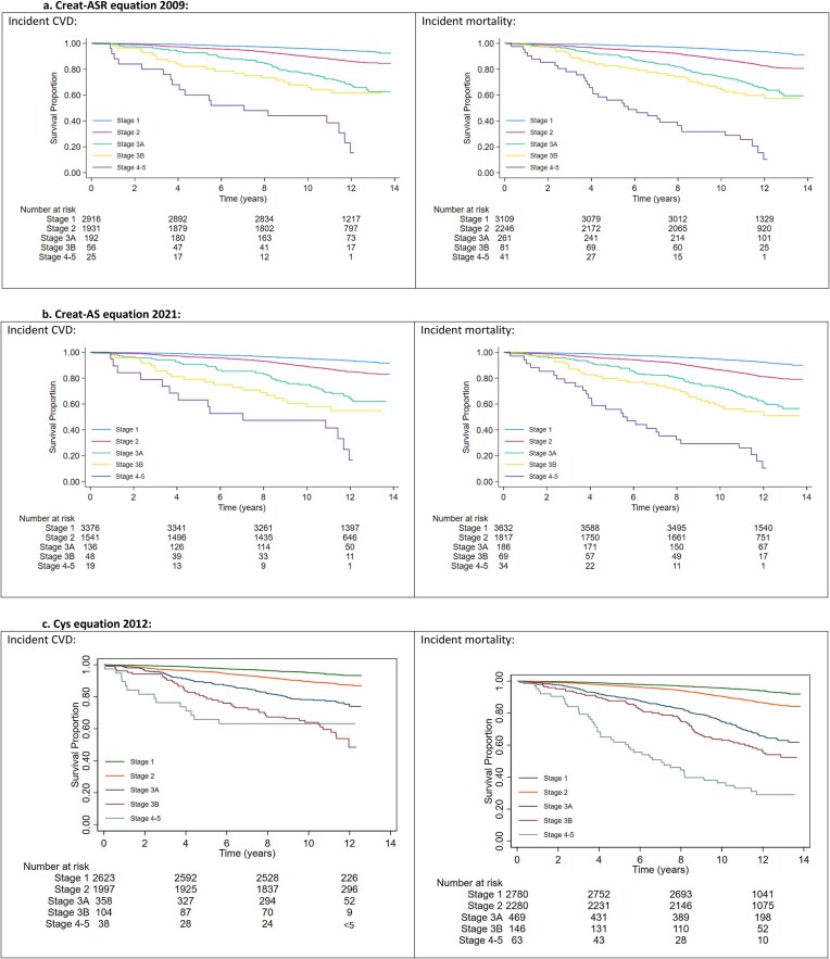 Novel eGFR equations and cardiovascular outcomes in a multiethnic Asian cohort.