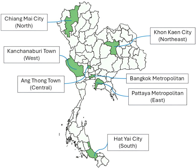 Municipal officials' perspectives on challenges and opportunities in shaping urban built environments for active living in Thailand: a qualitative study.