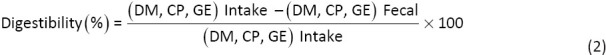 Multivariate evaluation of protein and energy utilization in Peruvian Guinea pigs (<i>Cavia porcellus</i>) under different feeding regimens.