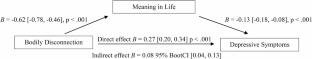 Bodily Disconnection in Older Adults Residing in Nursing Homes: The Relationship between Bodily Disconnection, Depressive Symptoms and Meaning in Life