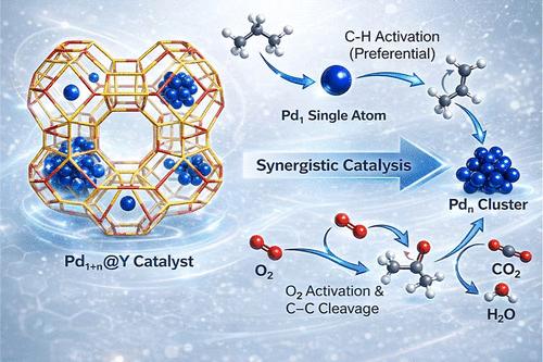 Zeolite Y-Encapsulated Pd Single Atoms and Clusters: Unlocking Stepwise ...