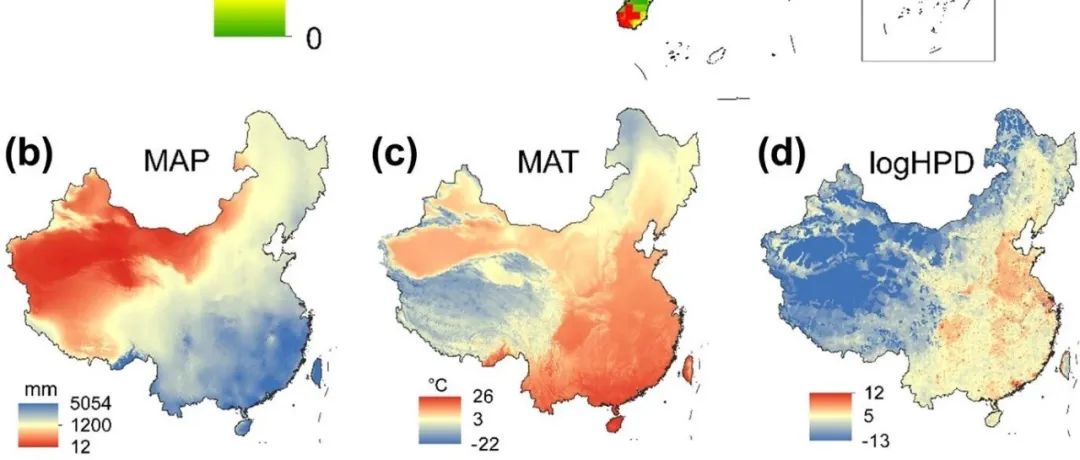 Ecography | 中国科学院动物研究所发现降水和温度是当前中国爬行动物当前分布的首要决定因素
