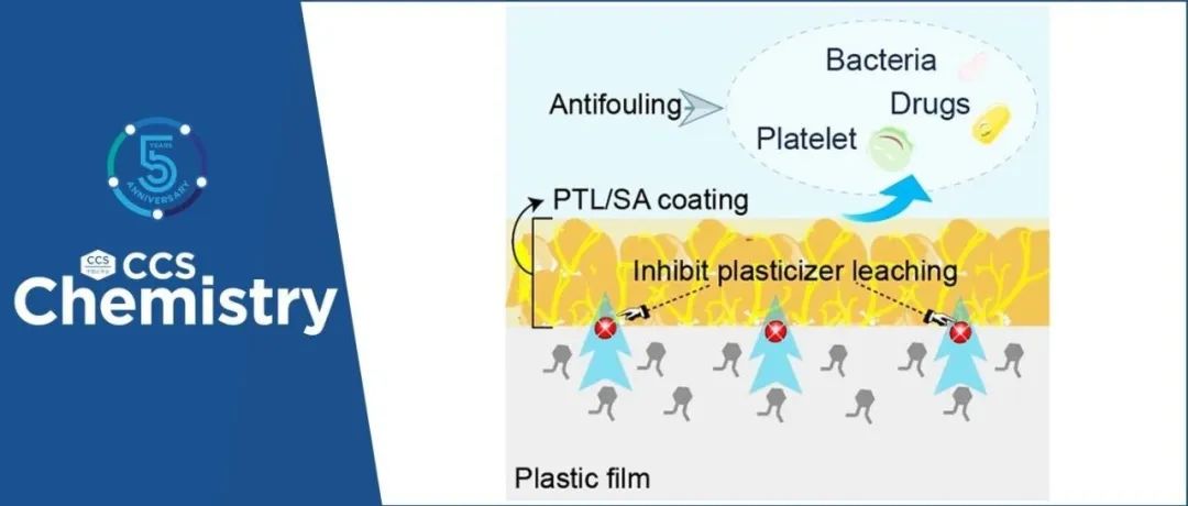 【CCS Chem.】陕西师范大学杨鹏 & 西安工业大学陈卫星：抑制塑料中增塑剂迁移的类淀粉样蛋白涂层