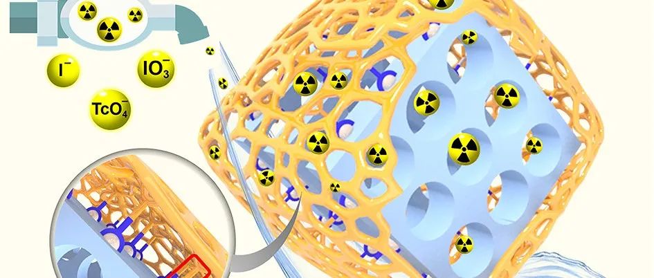 天津师范大学李程鹏团队等开发出一种可用于放射性阴离子核素去除的“装甲”HOFs材料