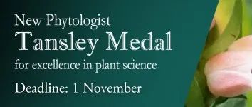 全球青年植物学家！坦斯利奖章等你摘取 | New Phytologist Tansley Medal