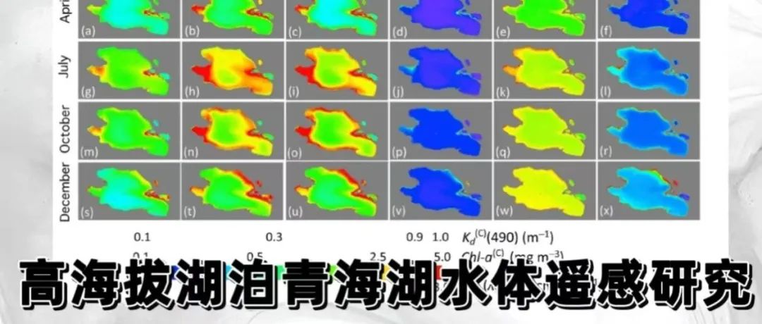 文献分享 | Remote Sens：高海拔湖泊青海湖水体遥感研究