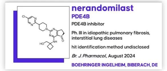 Nerandomilast｜活性分子合成路线探讨专栏