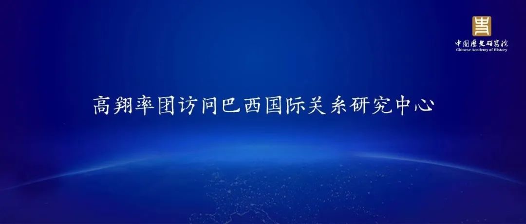 高翔率团访问巴西国际关系研究中心