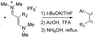 An Efficient Preparation of Trisubstituted Pyridines