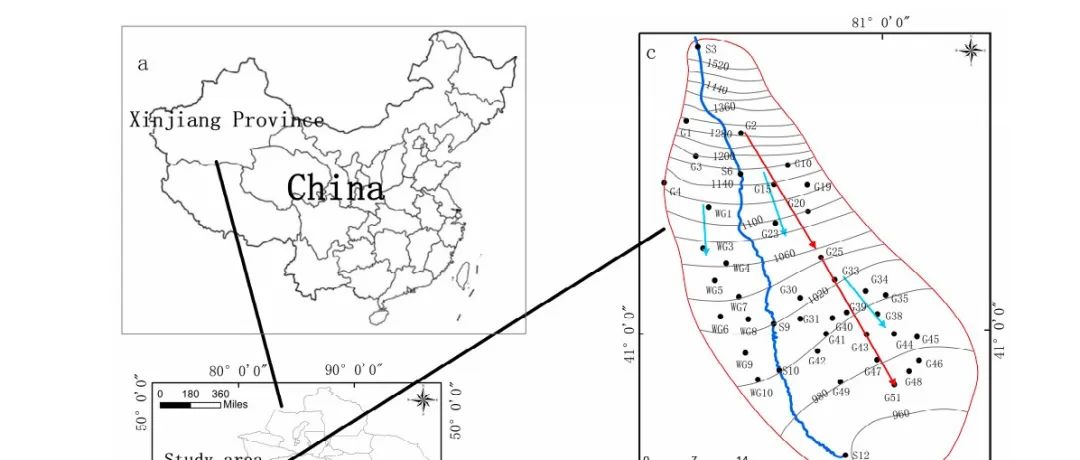 【文献精选】Water｜基于水化学特征对中国新疆尾兰河流域地下水演变研究