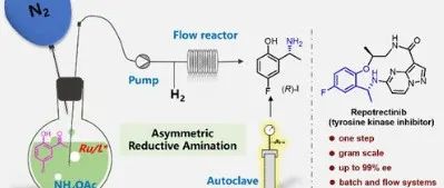 Asymmetric Reductive Amination under Batch and Flow