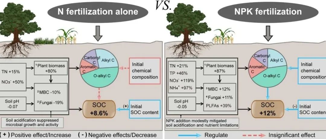 全球尺度Meta分析丨SOIL TILL RES：施肥对土壤有机质化学的影响