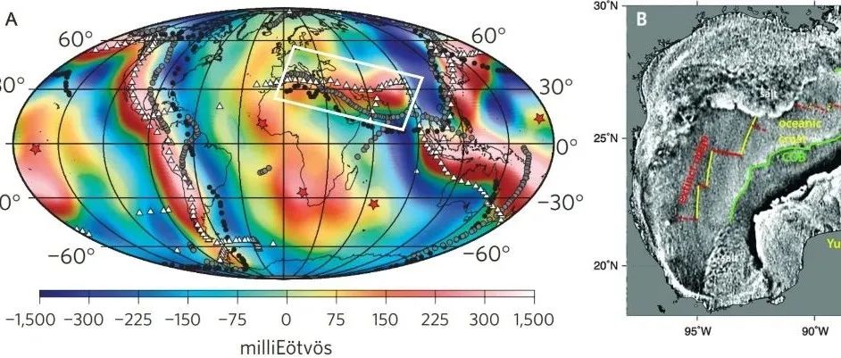 Science：高精度全球垂直重力梯度揭示多尺度构造遗迹