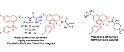 One-Step Diastereoselective Pyrrolidine Synthesis