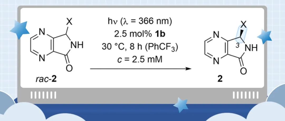 JACS：通过非导向氢原子穿梭实现4,7-二氮杂-1-异吲哚啉酮的光化学去消旋化反应