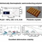 AM：柔性超深蓝色聚合物发光二极管中具有优异应变容限能力的高效本征热塑 性半导体聚合物