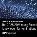 【提名征集】2DM青年科学家奖提名征集：The 2025 2DM Young Scientist Awards