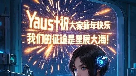 Yaust祝大家新年快乐！