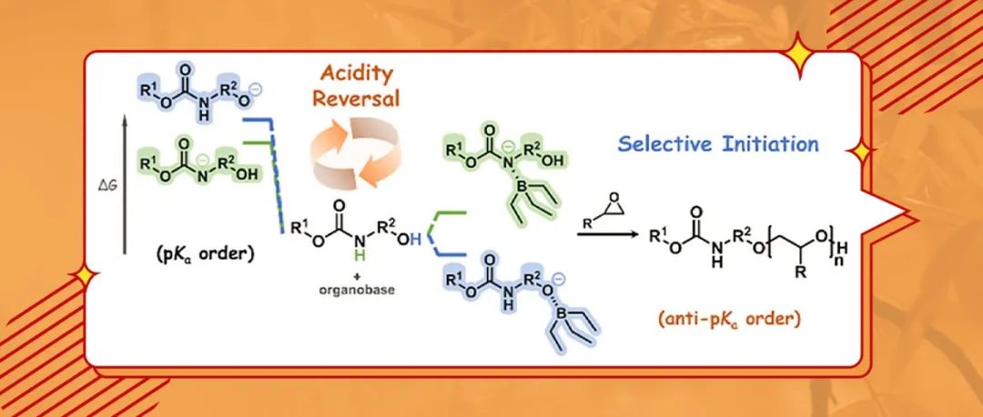 J. Am. Chem. Soc.：酸性逆转实现双质子化合物环氧化物的特定位点开环聚合反应