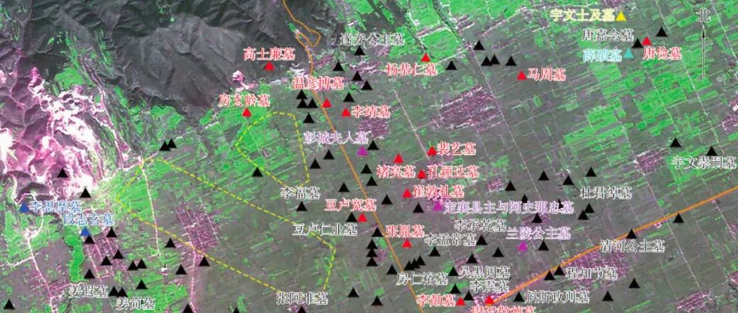 郑建栋 | 唐昭陵陵山南麓陪葬墓布局再认识