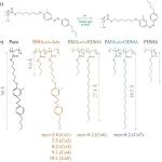 上海交大俞炜教授课题组 Macromolecules：聚合物熔体拉伸流变中π-π堆积和侧链自稀释效应的协同分子机制