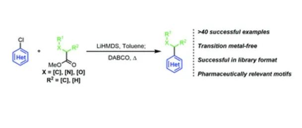 SNAr-Decarboxylation to Construct C(sp2)–C(sp3) Bonds